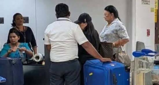Shiranthi Rajapaksa Leaves For Singapore